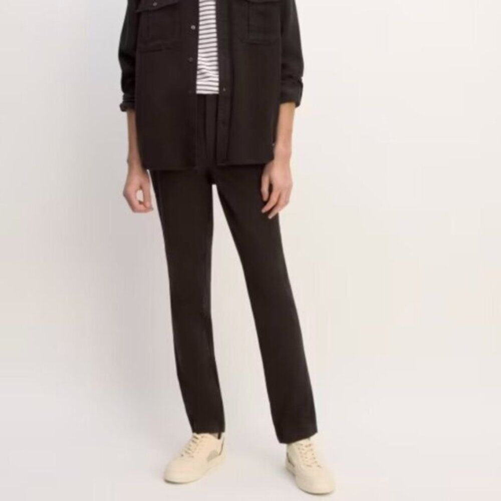 Everlane Men The Performance Cotton Office Chino | Uniform Slim Fit Black 28x30
